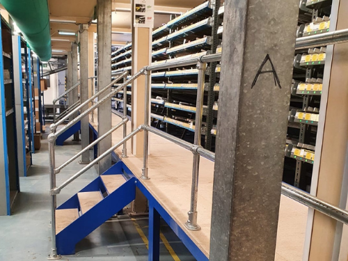 Tubeclamp Warehousing Application